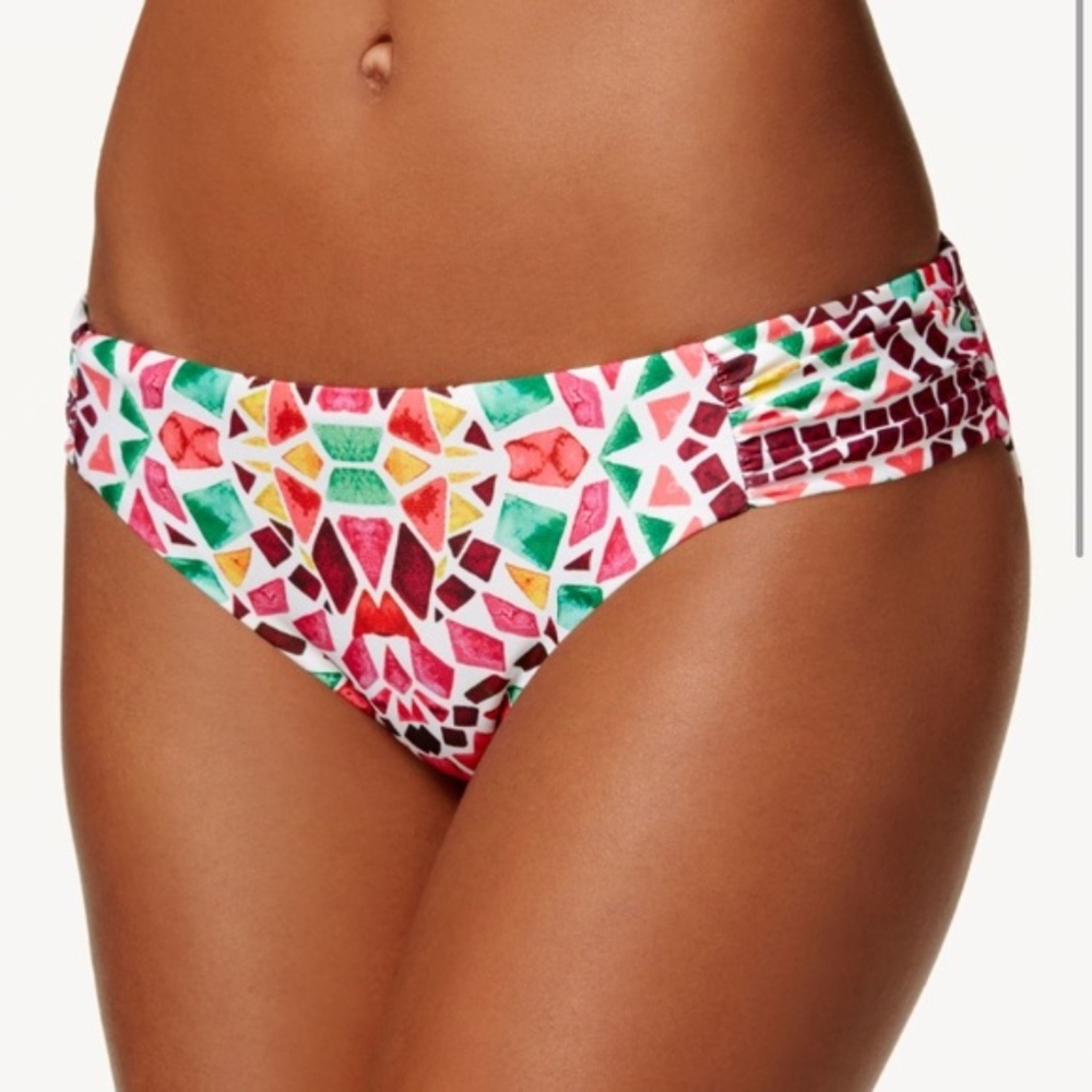 Becca Mosaic style side tab Bikini Swim Bottom